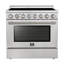 Forno Paolo 36 Inch Freestanding Electric Range, 5.44 cu.ft., True Convection Oven, Energy Efficient-113696755