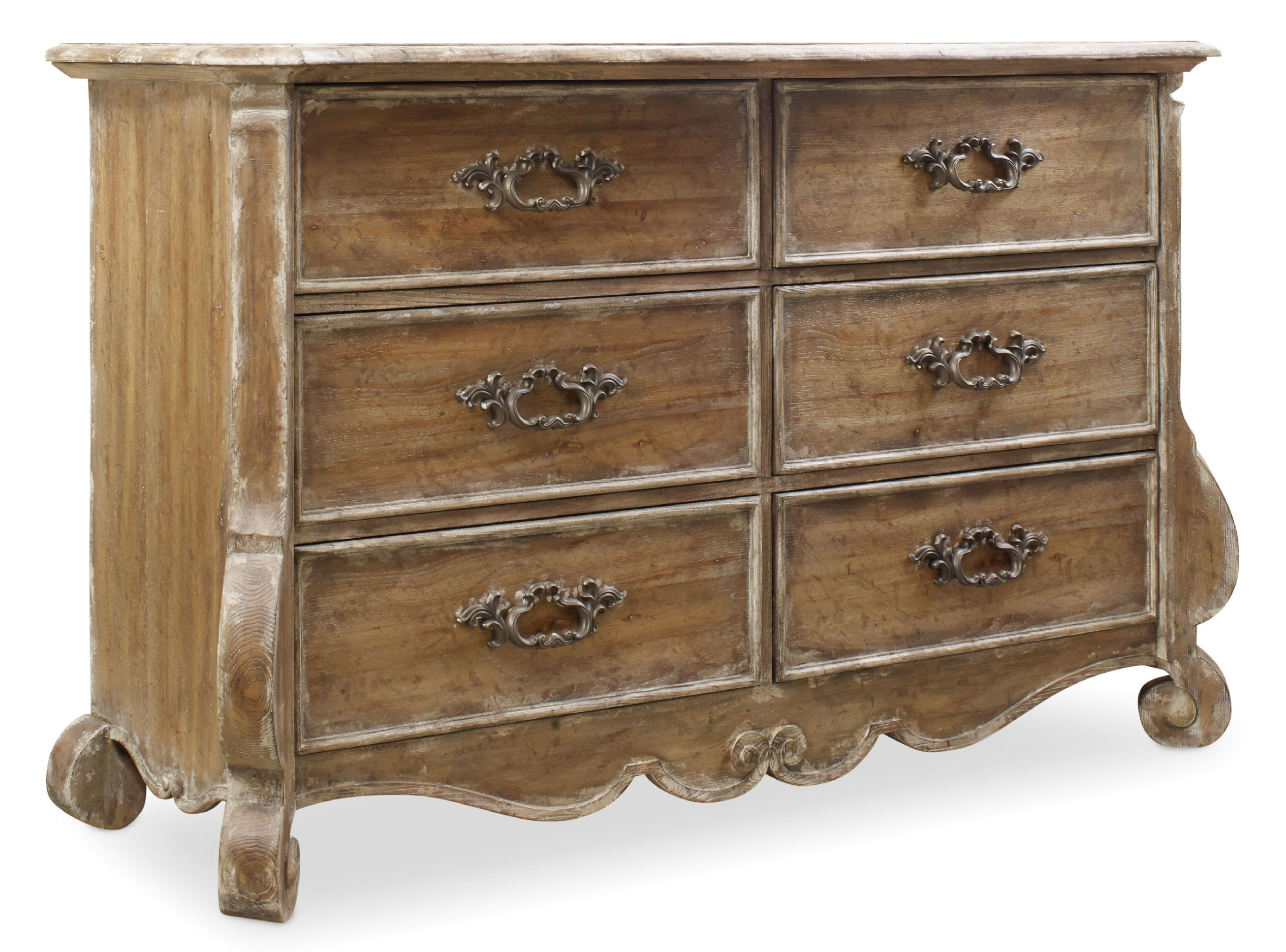Hooker Furniture Chatelet 6 Drawer Double Dresser & Reviews | Wayfair