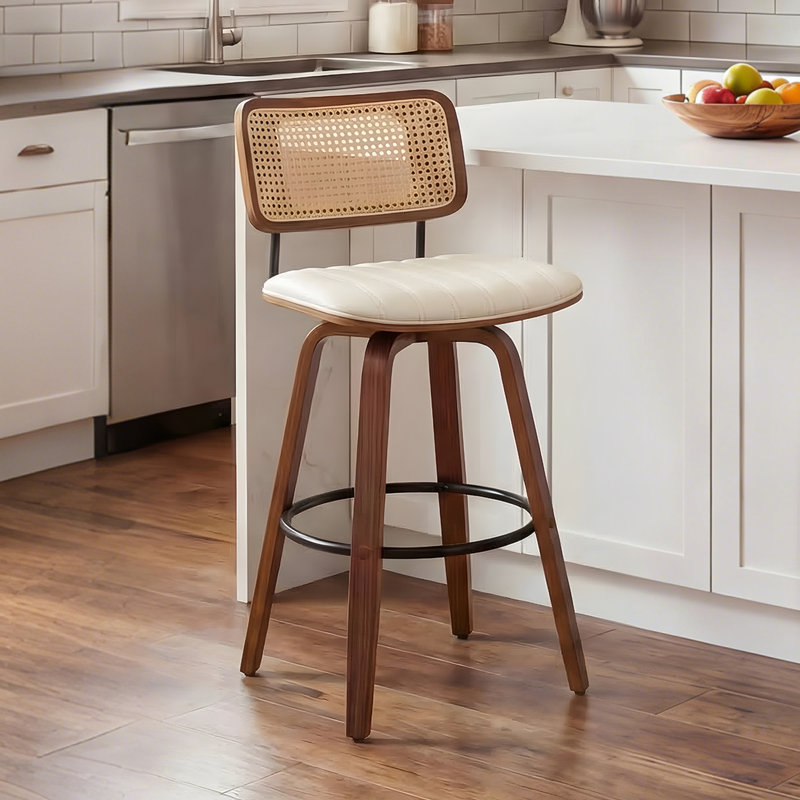 Tabourets de bar, Beige, Tabouret de comptoir (siège d'une hauteur de 25 p