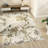 Modern Distressed Marble Area Rug-117216045