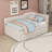 Upholstered Daybed with Trundle and Drawers-2024590966-2024590964