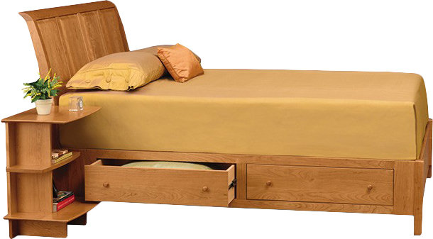 Sarah Nightstand, Natural Cherry