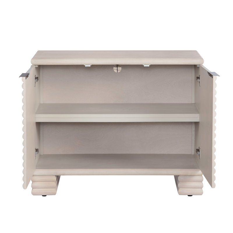 Demartini Reeded 2 Door Cabinet