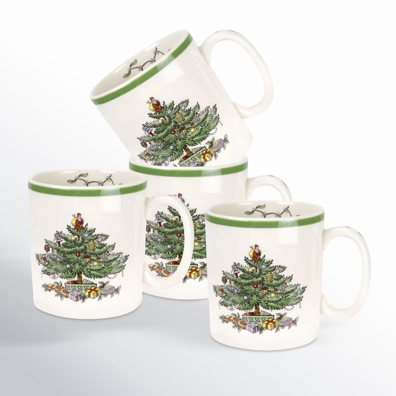 Spode Christmas Tree Mug 9 Oz
