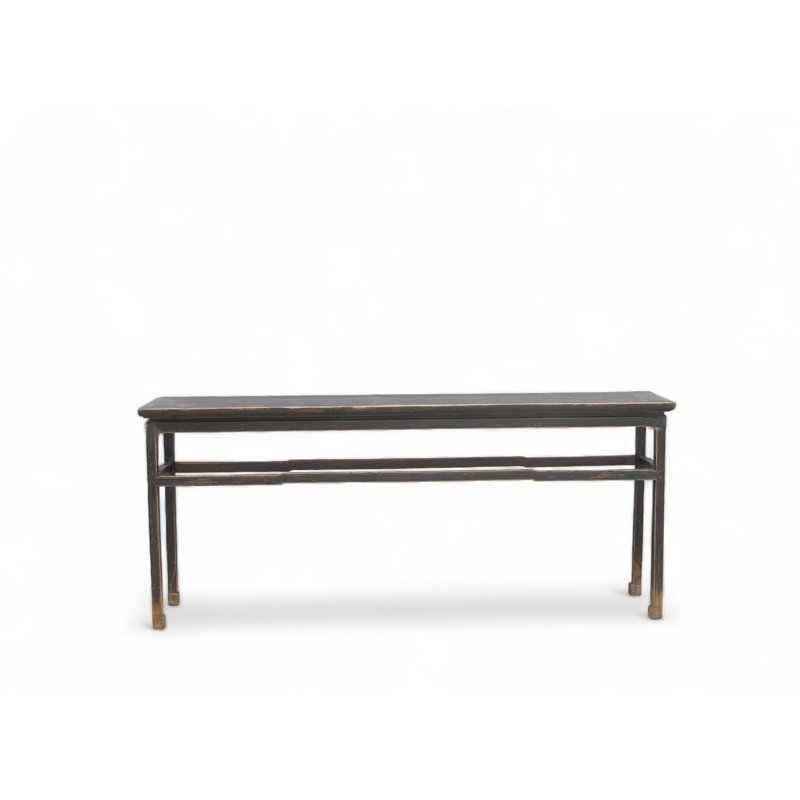 Solid Wood Console Table, 33.9" H x 79.1" W x 15.7" D