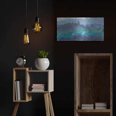  'Appalachian Trail 2' by Alicia Ludwig Metal Wall Art, 24" x 12"