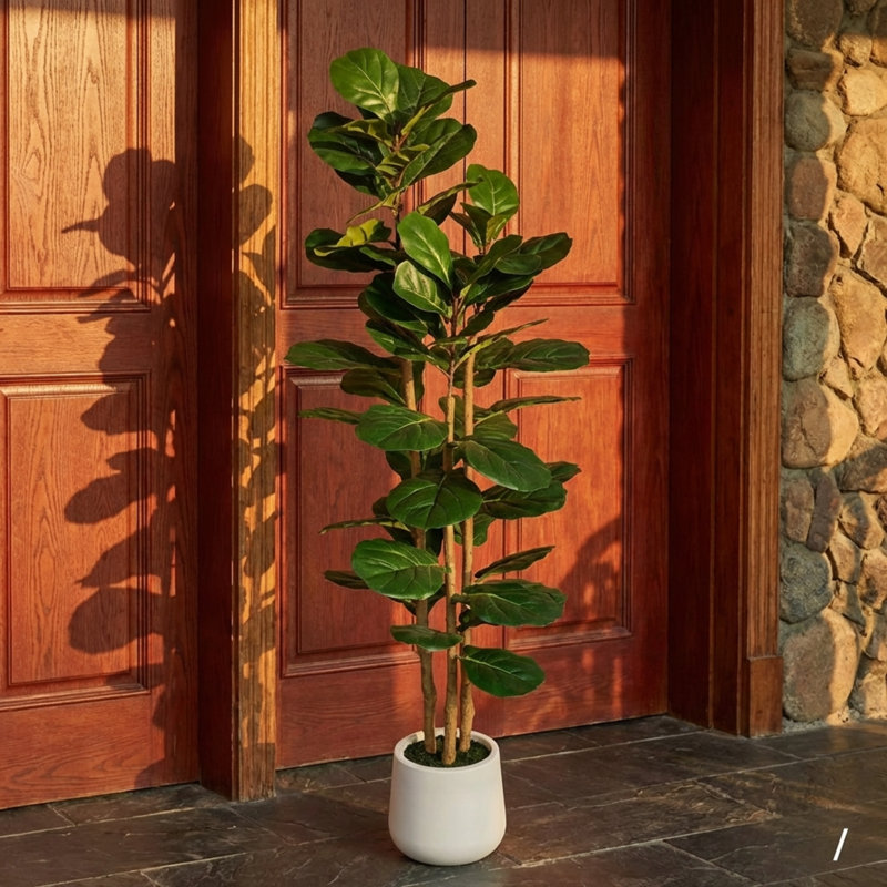 60" Premium Artificial Fiddle Leaf Fig Tree