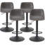 Ensemble de 2 tabourets de bar réglables-125539865