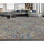 Tapis bleu noué à la main de haute qualité