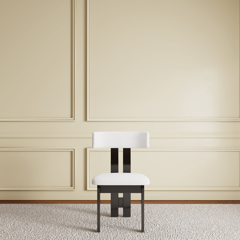 Chaises de salle à manger en velours
