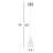 Deva 1-Light Dimmable Teardrop Pendant