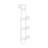 Jamarre Steel Over-the-Door 3 - Hook Wall Mounted Coat Rack