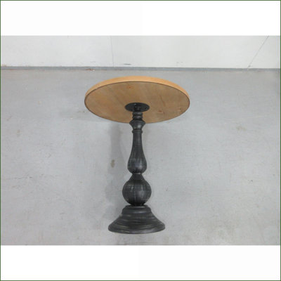 Table basse vintage pour le salon American Country, plateau en panneau de fibres à densité moyenne brun doré facile à nettoyer