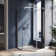 36.5" W X 36.5" D X 72" H Neo-Angle Shower Enclosure With Base