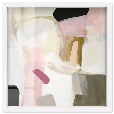 «Shadowbox», impression dynamique de couleur dynamique III, art abstrait par Art Remedy