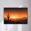 Art mural en verre trempé Desert Sunset-651984392