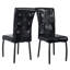 Chaises de salle à manger modernes avec ensemble de ressorts rembourrés en similicuir-279646669-279646666-279646668