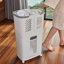 Plastic Rolling Laundry Sorter with Handles