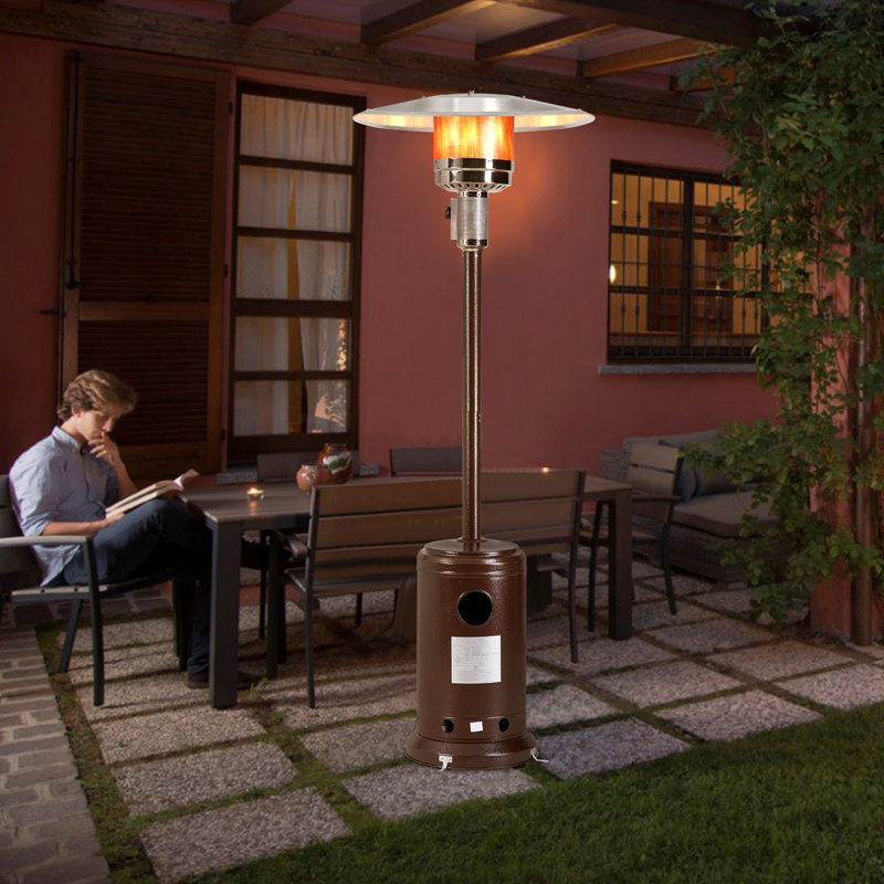 Bronze 41,000 BTU Propane Patio Heater with Safety Shut-Off