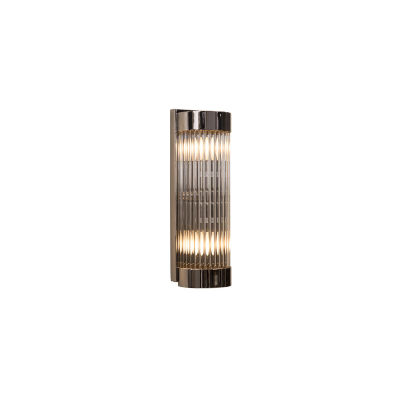 Adelbrand Flush Mounted Sconce, Nickel