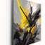 Horloge murale jaune et jaune-2060260264