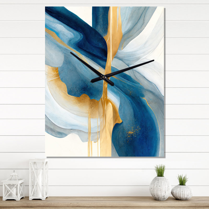 Jamare - Horloge murale moderne, H 28 po x l 12 po x P 1 po