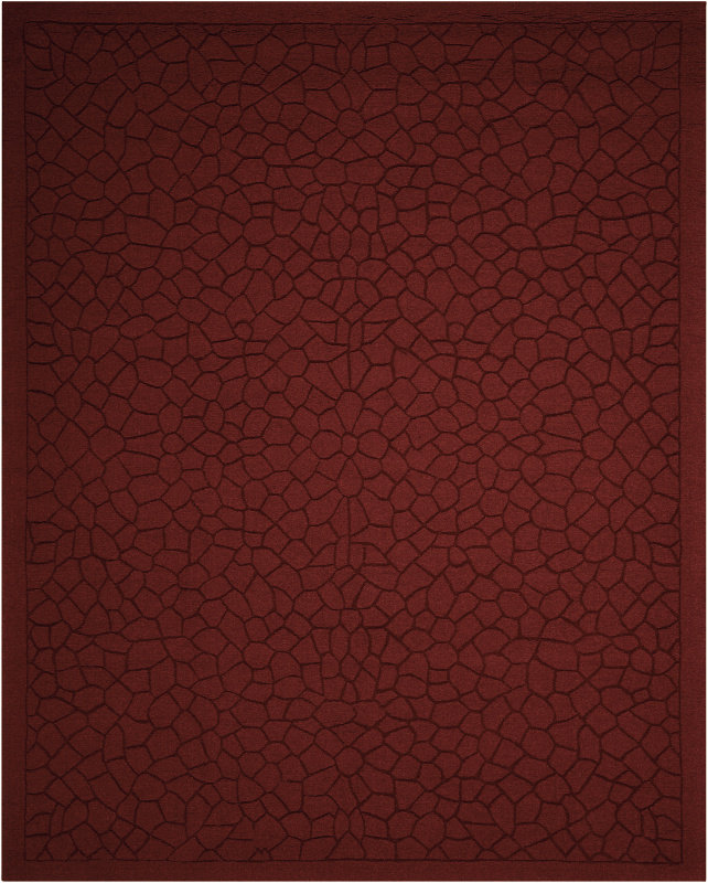 Garrastegui Wool Geometric Indoor Rug, Rectangle 3'6" x 5'6"