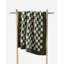 Checkerboard Knitted Throw Blanket-1534061145