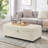Modular Sectional Storage Ottoman With Wheels-1149940816