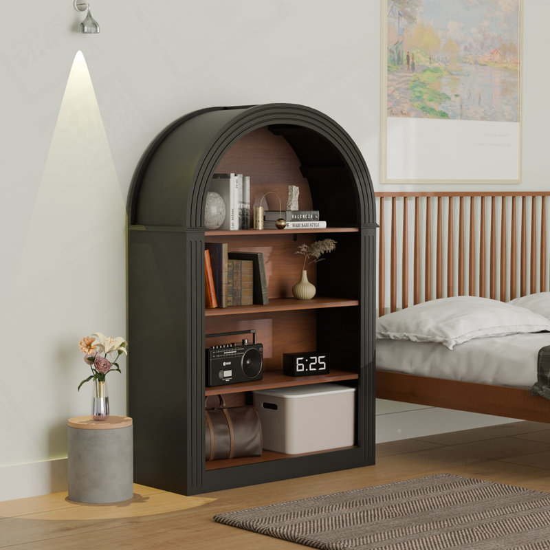 4-Tier Arched Bookshelf