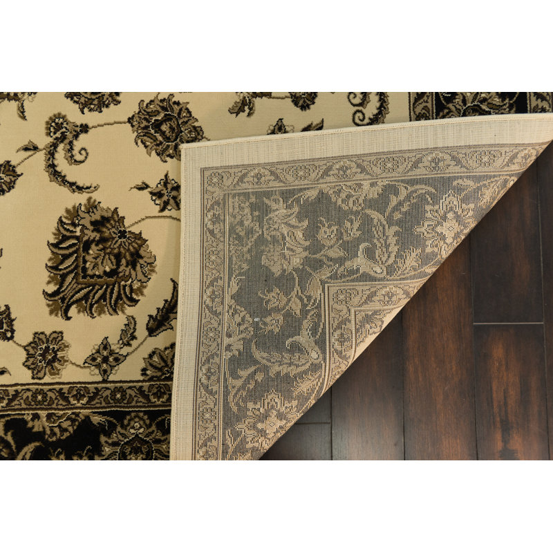 Tapis crème/brun Atterbury, Rectangle 9 pi 2 po x 12 pi 10 po