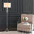 Chavers 60'' Chrome Traditional Floor Lamp