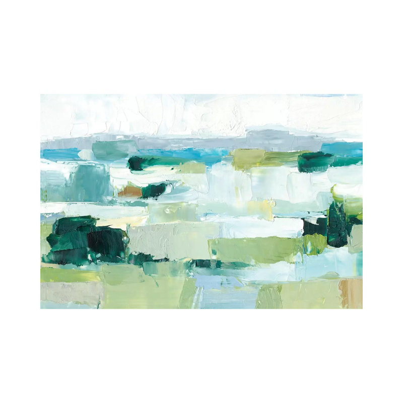 « Cool Summer II » par Ethan Harper, reproduction d’art, H 40 po x l 60 po x 1,5 po, Toile tendue, Pas de tapis