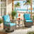 Blue Cushion/Gray Frame