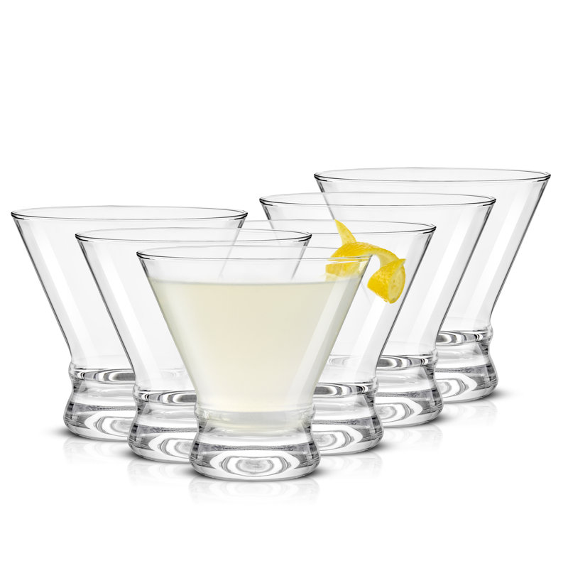JoyJolt Afina Martini Glasses, 8oz.