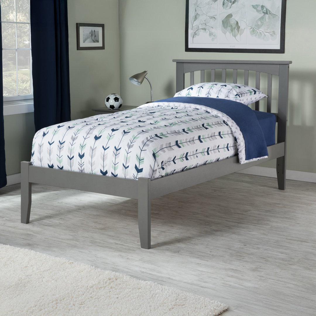 Huntsville Extra Long Twin Platform Bed With Surface Mount Turbo Charger Harper Orchard 