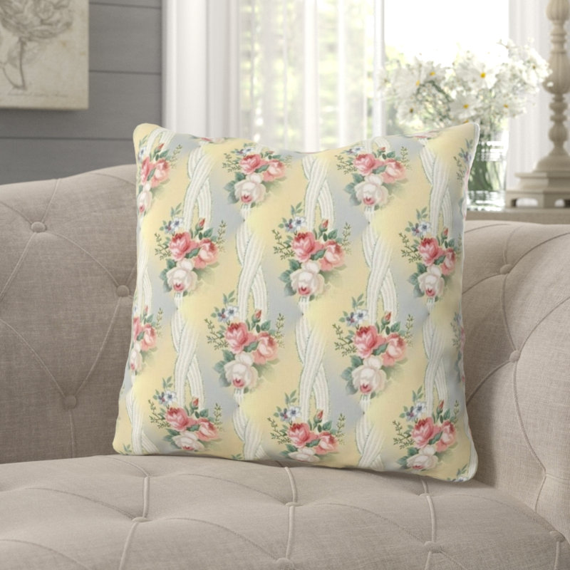 Coussin décoratif floral Grijalva, Intérieur