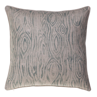Coussin décoratif en lin grain