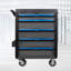 Chariot multi-outils gris avec roulettes 32,2 W