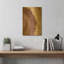 «Agate Geode II Plum» par Wild Apple, art mural en métal doré, 16 po x 24 po-285848444