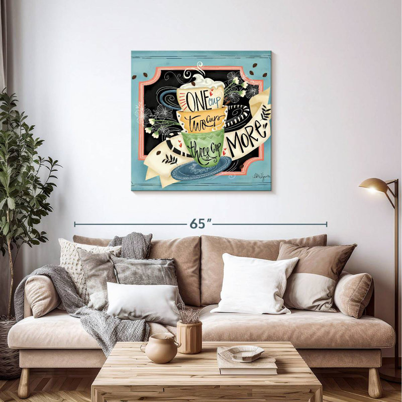 Yarlin Three Cup More, 36" H x 36" W