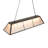 60" Long Tri-Panel Oblong Pendant