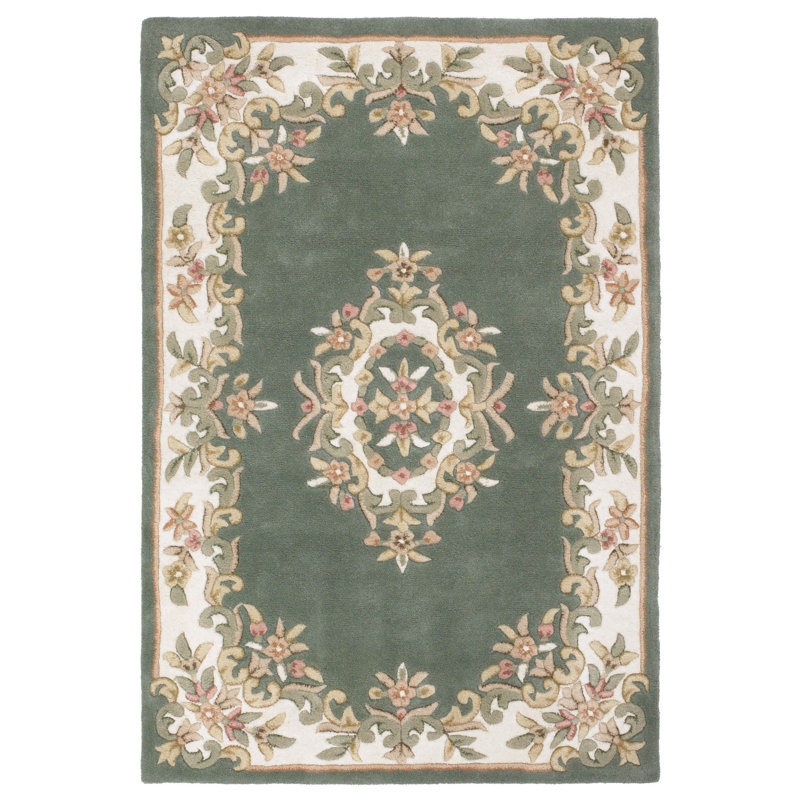 Hounslow Oriental Wool Hand Tufted Area Rug, Rectangle 80 x 150cm
