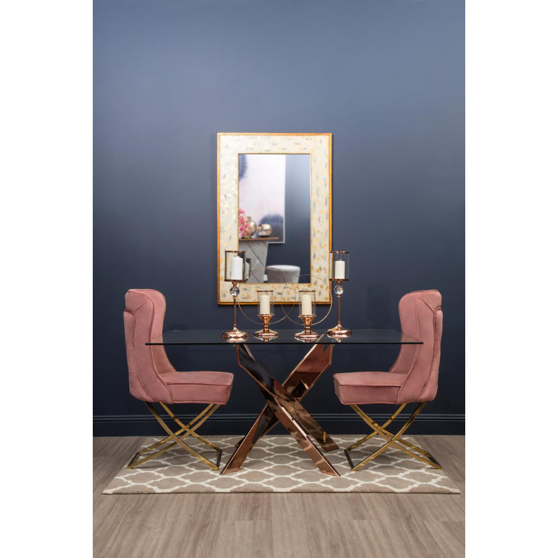 Habous Metal Flat Wall Mirror