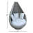 Umber Grey Wicker Cuddle Chair