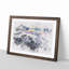 The Apgar Mountains in Montana - Picture Frame Painting Print-56854994-56854996