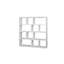 Sighfrith 159cm H x 150cm W Standard Bookcase-10273838
