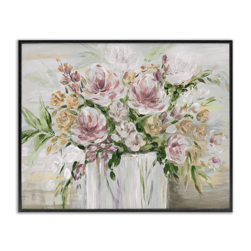 Giclée encadrée de style champêtre, par Kristen Brockmon, H 11 po x l 14 po, Giclée encadrée noir minuit