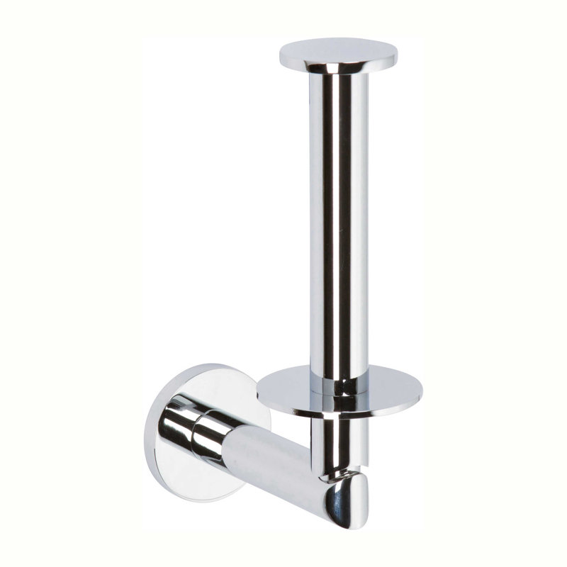 Sine Spare Toilet Paper Holder, Polished chrome