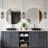 1-Light Pendant Light with Cylindrical Glass Lampshade for Kitchen Island-1256178950
